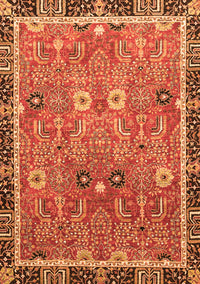 Oriental Orange Traditional Rug, abs3125org