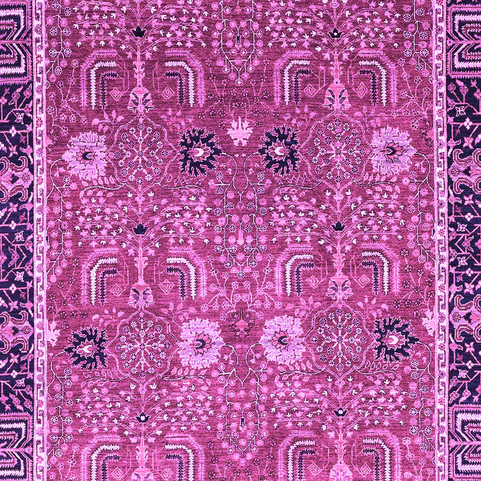 Machine Washable Oriental Purple Traditional Area Rugs, wshabs3125pur
