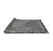 Sideview of Oriental Gray Traditional Rug, abs3125gry