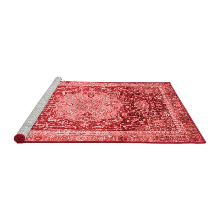 Modern Red Washable Rugs