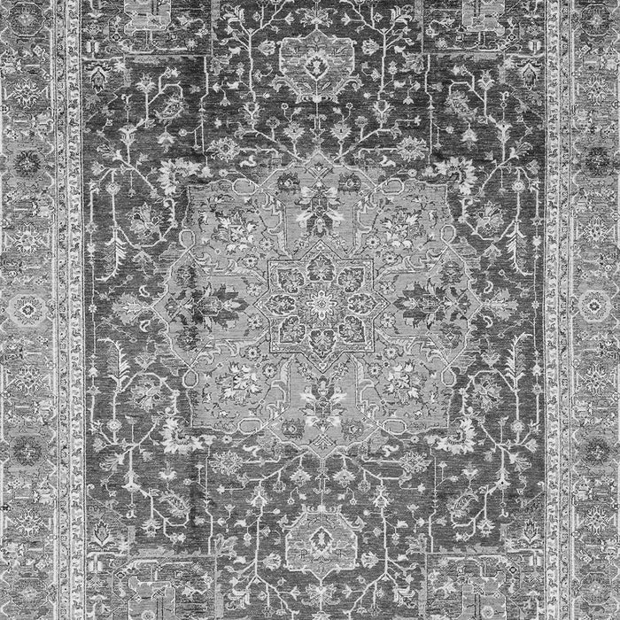 Abstract Gray Modern Rug, abs3126gry