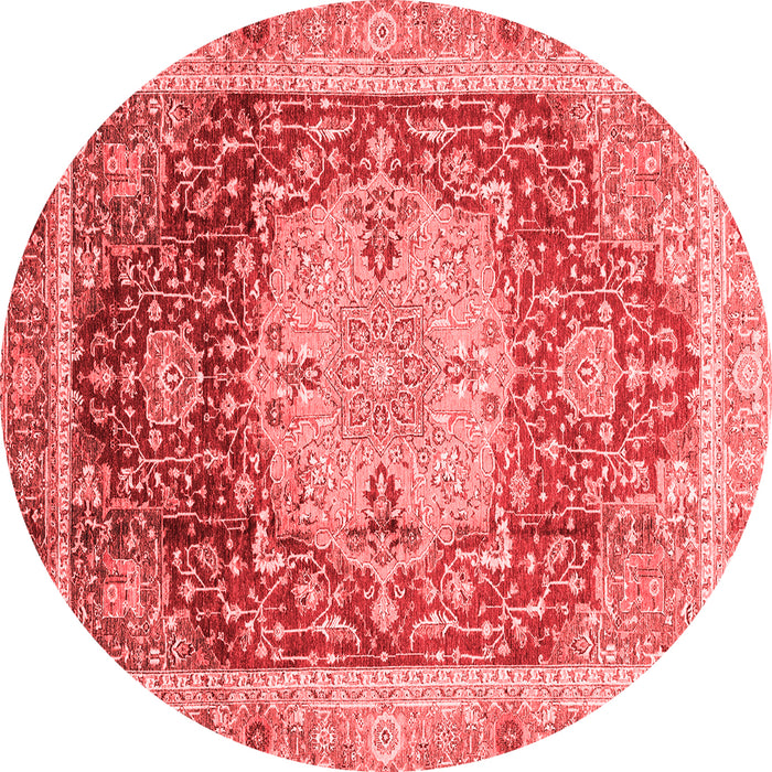 Machine Washable Abstract Red Modern Rug, wshabs3126red