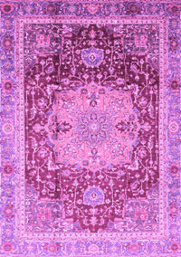 Abstract Purple Modern Rug, abs3126pur