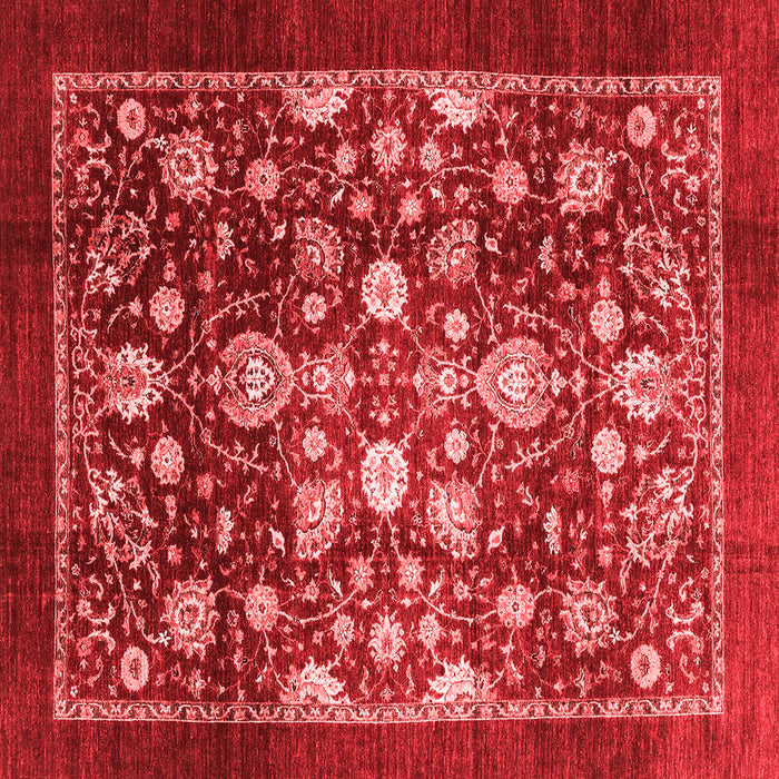 Machine Washable Abstract Red Modern Rug, wshabs3127red