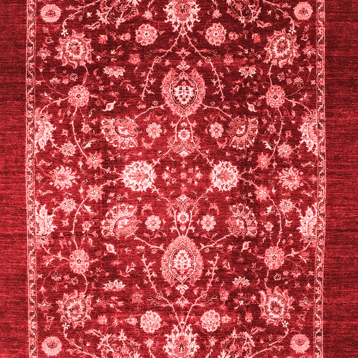 Abstract Red Modern Area Rugs