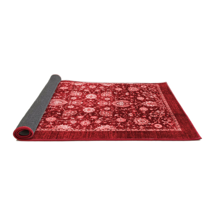 Abstract Red Modern Area Rugs