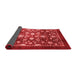 Abstract Red Modern Area Rugs