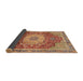 Sideview of Abstract Red Persian Rug, abs3128