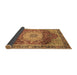 Sideview of Persian Brown Traditional Rug, abs3128brn