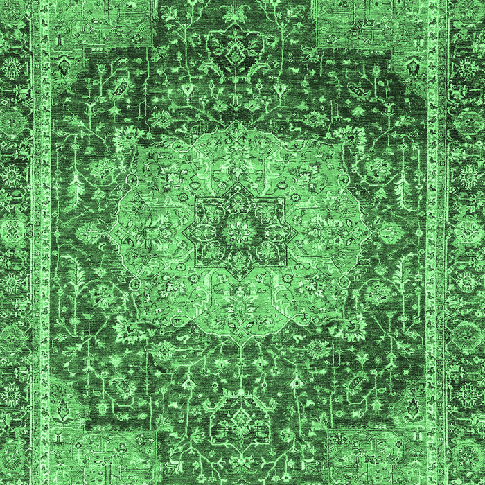Persian Emerald Green Traditional Rug, abs3128emgrn