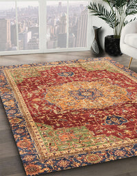 Abstract Red Persian Rug, abs3128