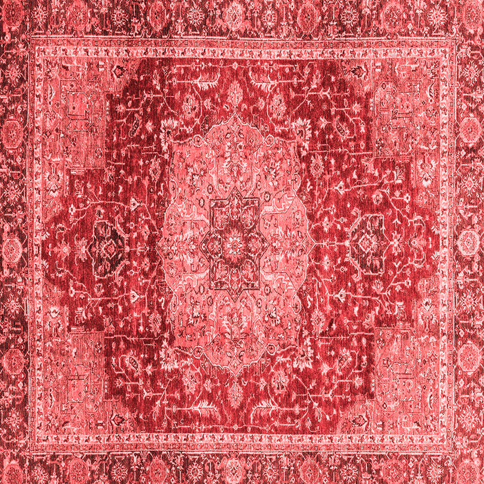 Machine Washable Persian Red Traditional Rug, wshabs3128red
