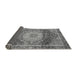 Sideview of Persian Gray Traditional Rug, abs3128gry