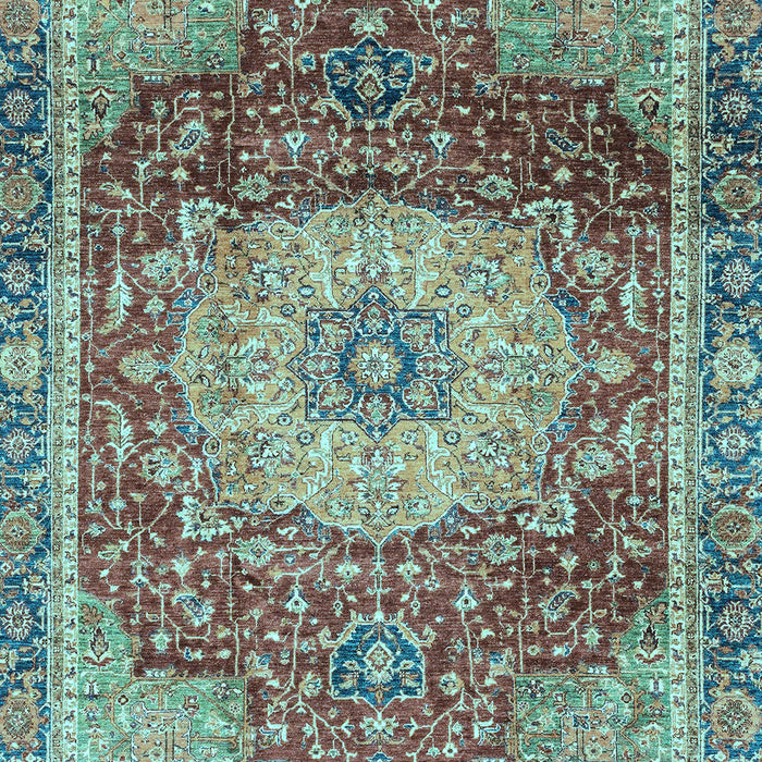 Persian Light Blue Traditional Rug, abs3128lblu
