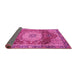 Sideview of Persian Pink Traditional Rug, abs3128pnk