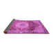 Sideview of Persian Purple Traditional Rug, abs3128pur