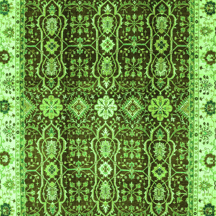Oriental Green Traditional Rug, abs3129grn