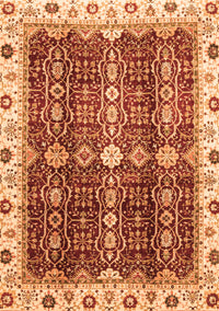 Oriental Orange Traditional Rug, abs3129org