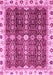 Machine Washable Oriental Pink Traditional Rug, wshabs3129pnk