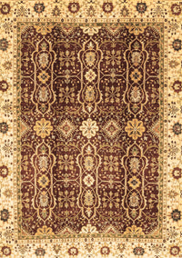 Oriental Brown Traditional Rug, abs3129brn