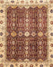 Abstract Red Oriental Rug, abs3129