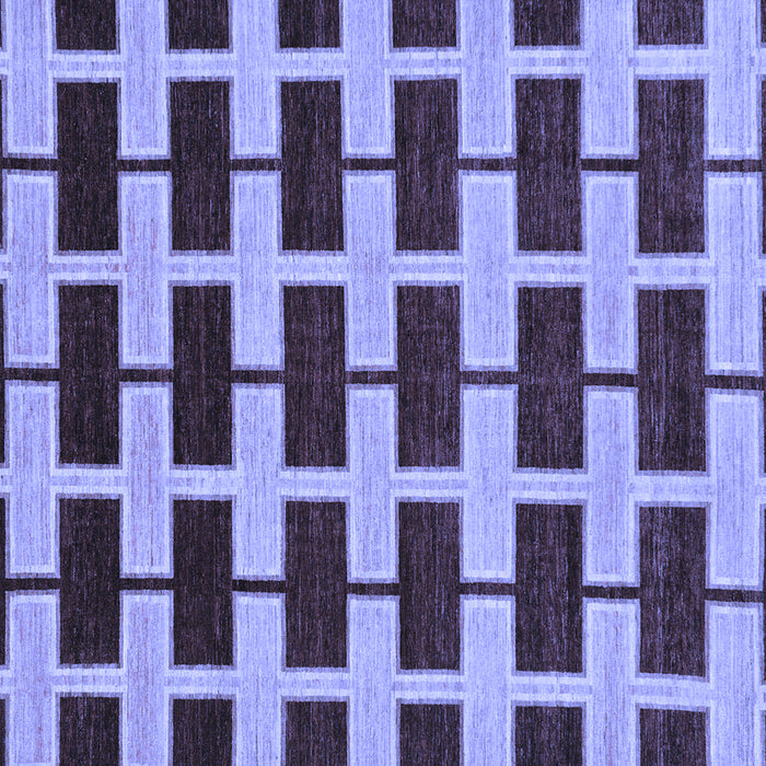 Square Machine Washable Abstract Blue Modern Rug, wshabs312blu