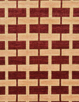 Abstract Orange Modern Rug, abs312