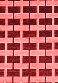 Abstract Red Modern Rug, abs312red