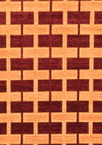 Abstract Orange Modern Rug, abs312org