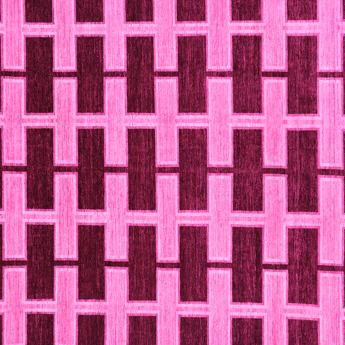 Square Abstract Pink Modern Rug, abs312pnk