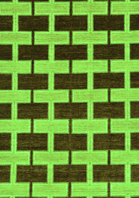 Abstract Green Modern Rug, abs312grn