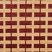 Square Abstract Orange Modern Rug, abs312