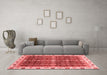 Modern Red Washable Rugs