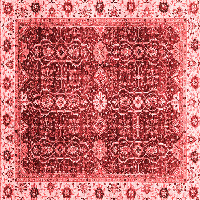 Abstract Red Modern Rug, abs3130red