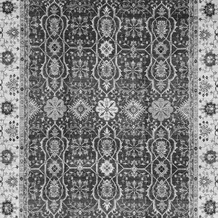 Abstract Gray Modern Rug, abs3130gry