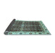 Sideview of Abstract Light Blue Modern Rug, abs3130lblu