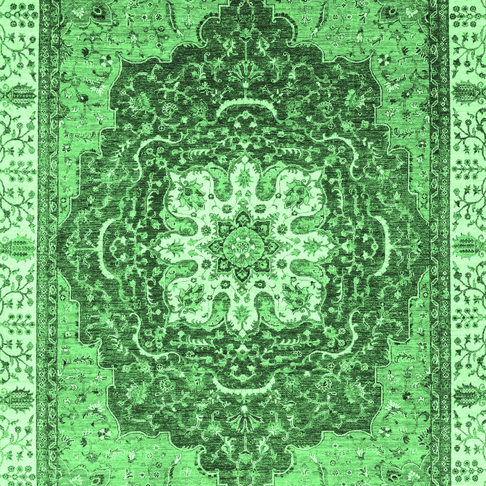 Abstract Emerald Green Modern Rug, abs3131emgrn