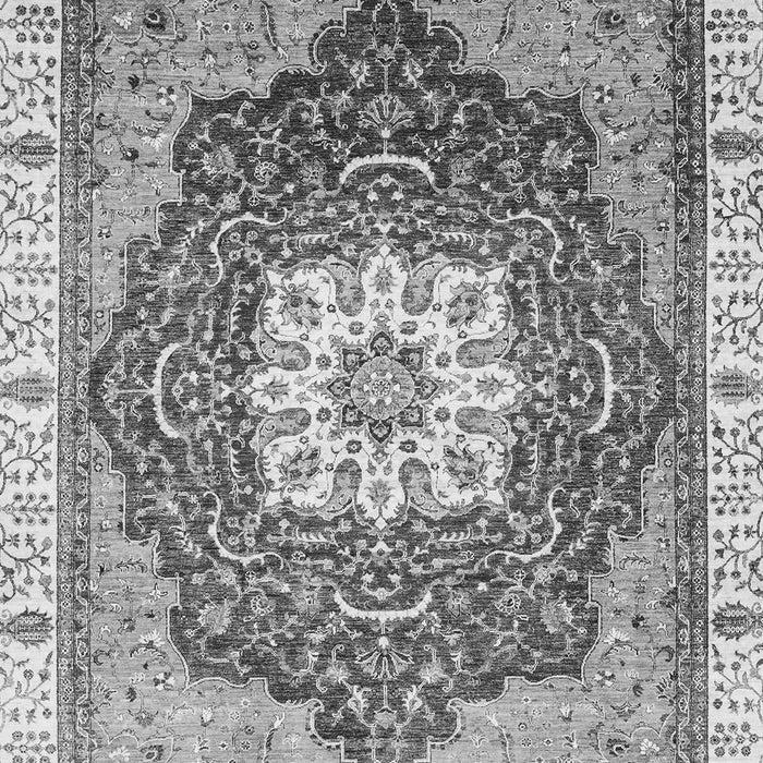 Machine Washable Abstract Gray Modern Rug, wshabs3131gry