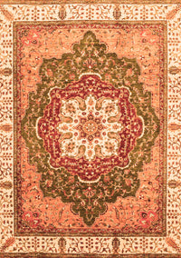 Abstract Orange Modern Rug, abs3131org