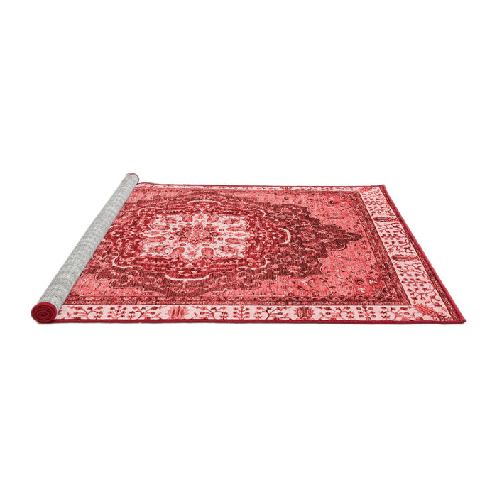 Modern Red Washable Rugs