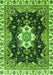 Geometric Green Traditional Rug, abs3132grn