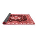 Geometric Red Traditional Area Rugs