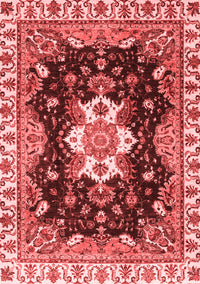 Geometric Red Traditional Rug, abs3132red