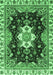 Geometric Emerald Green Traditional Rug, abs3132emgrn