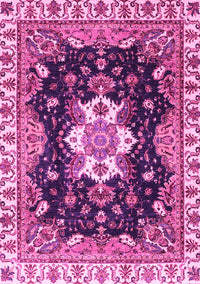 Geometric Pink Traditional Rug, abs3132pnk