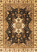 Geometric Brown Traditional Rug, abs3132brn