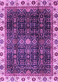 Abstract Purple Modern Rug, abs3133pur