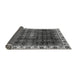 Sideview of Abstract Gray Modern Rug, abs3133gry