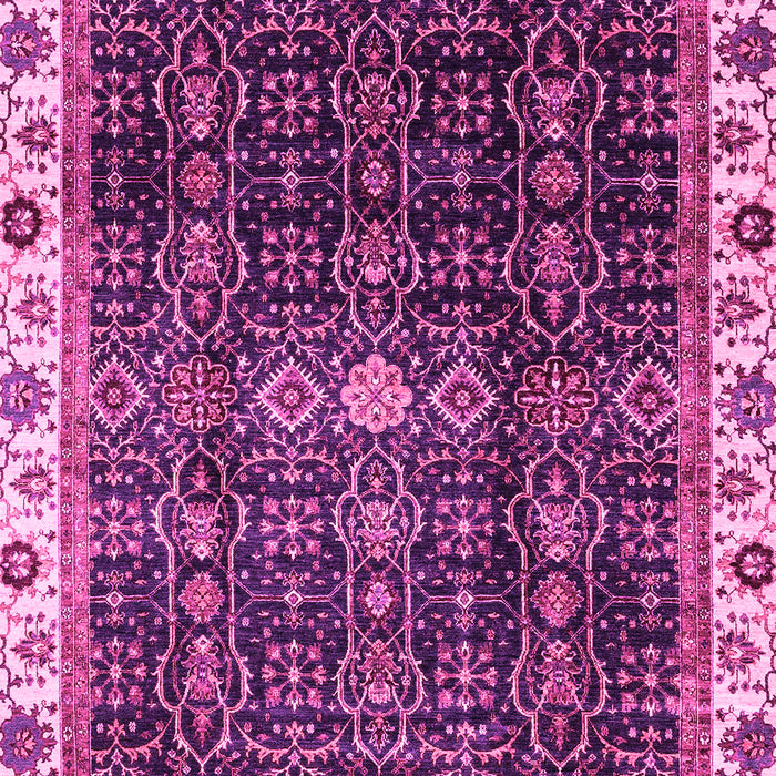 Machine Washable Abstract Pink Modern Rug, wshabs3133pnk