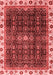 Abstract Red Modern Area Rugs